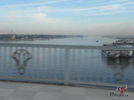 Великая река Нил в Луксоре