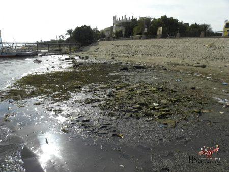 Великая река Нил в Луксоре