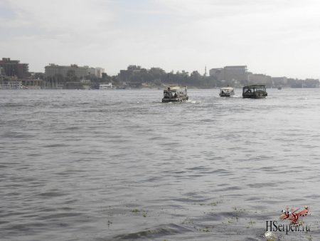 Великая река Нил в Луксоре