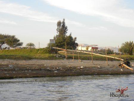 Великая река Нил в Луксоре