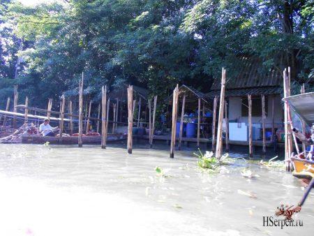 Плавучий рынок Damnoen Saduak, Бангкок