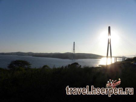 Фото дня: Мост на остров Русский, Владивосток