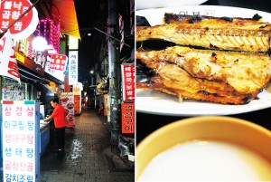 Макколи-бар Pimatgol Jujeom Town 피맛골 주점 타운 Макколи-бар Pimatgol Jujeom Town 피맛골 주점 타운