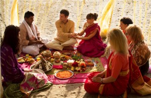 Свадебная церемония в Гоа, Индия