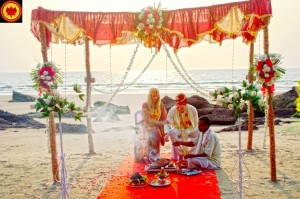 Свадебная церемония в Гоа, Индия