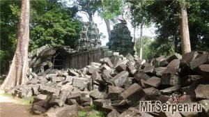 Храм Та Пром, Ангкор, провинция Сиемреап, Камбоджа Храм Та Пром, Ангкор, провинция Сиемреап, Камбоджа