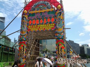 Огни вечернего Гонконга Огни вечернего Гонконга