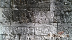 Храм Байон, Ангкор, провинция Сиемреап, Камбоджа Храм Байон, Ангкор, провинция Сиемреап, Камбоджа