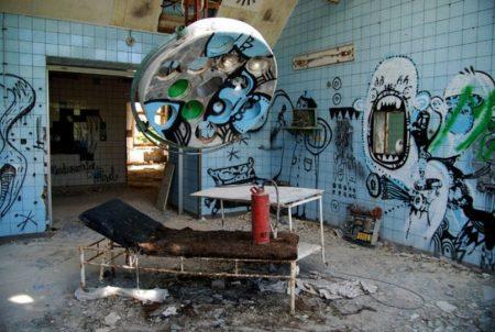 Заброшенный военный госпиталь Белиц-Хайльштеттен, Германия