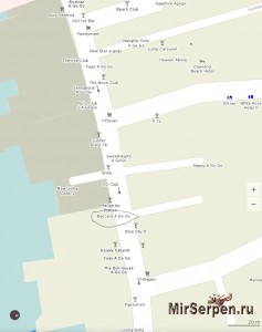 Go-Go бар Baccara, Walking street, Паттайя Go-Go бар Baccara, Walking street, Паттайя