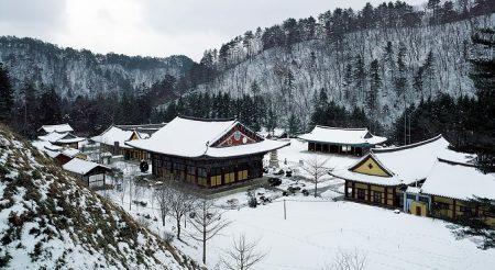 Монастырь Вольчжонса, провинция Канвондо, Южная Корея
