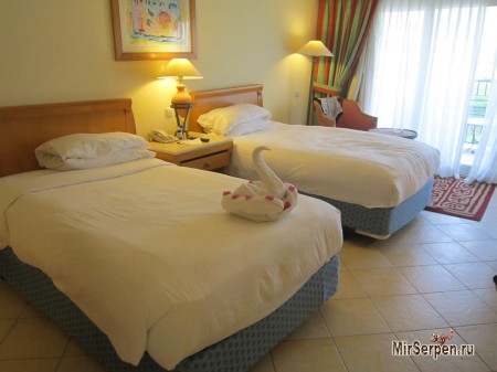 Описание номера standart room в отеле Hilton Sharm Waterfalls 5*, Шарм-эш-Шейх, Египет 