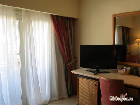 Описание номера standart room в отеле Hilton Sharm Waterfalls 5*, Шарм-эш-Шейх, Египет 
