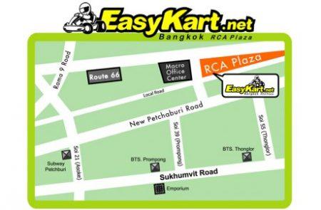 Крытый картинг трек в Бангкоке