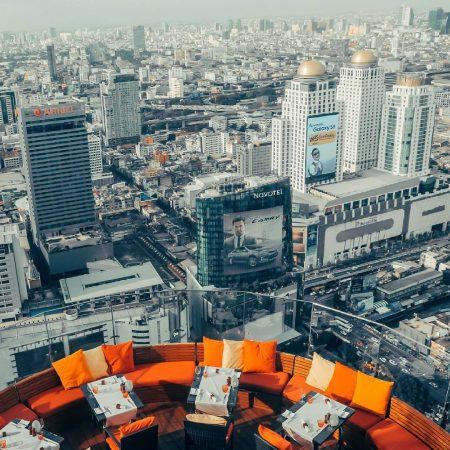 Вид на Бангкок с крыши отеля Centara Grand