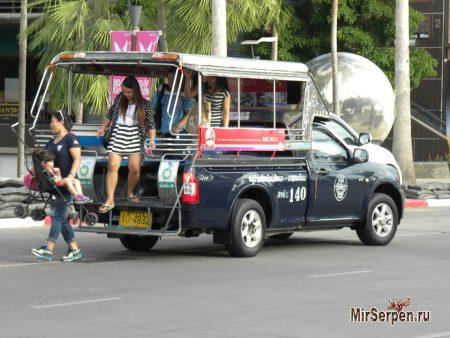 Обзор транспорта в Паттайе: тук-туки Обзор транспорта в Паттайе: тук-туки