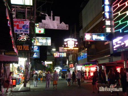 Развлечения вечерней Паттайи Развлечения вечерней Паттайи