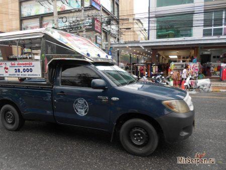 Обзор транспорта в Паттайе: тук-туки Обзор транспорта в Паттайе: тук-туки