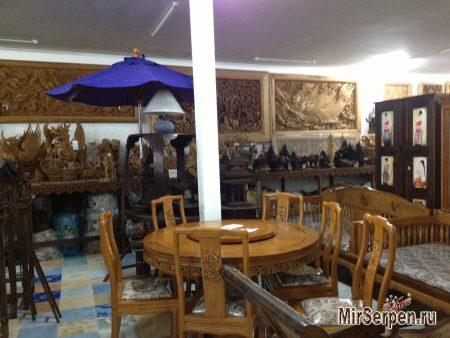 Шоппинг в Таиланде: Изделия из дерева