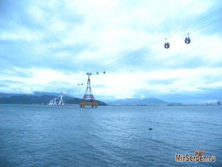 Канатная дорога в парк Vinpearl, Нячанг