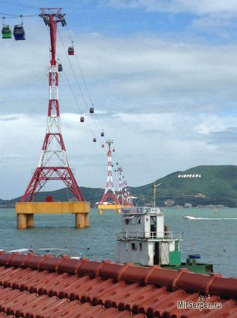 Канатная дорога в парк Vinpearl, Нячанг