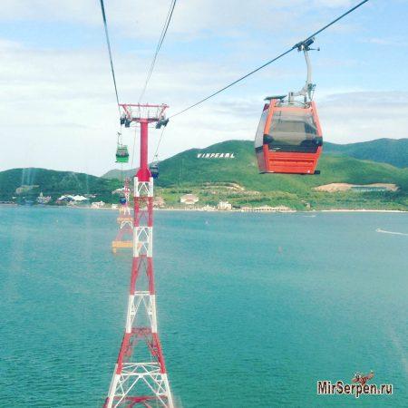 Канатная дорога в парк Vinpearl, Нячанг