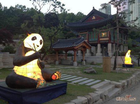 Фото дня: Храм Bongeunsa, Сеул, Южная Корея