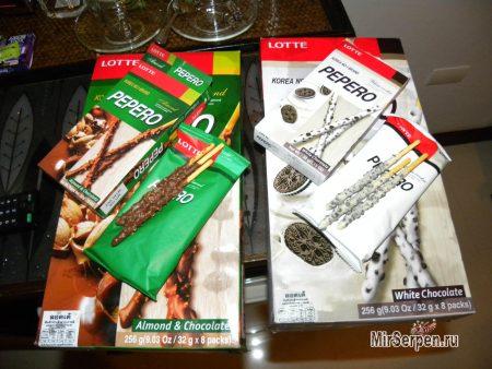 Pepero - корейская соломка в шоколаде Pepero - корейская соломка в шоколаде