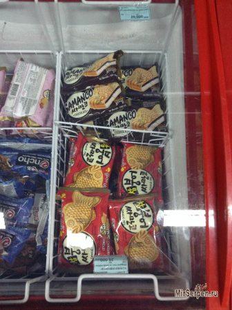 Корейское мороженое печенье Корейское мороженое печенье