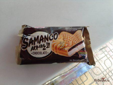 Корейское мороженое печенье Корейское мороженое печенье