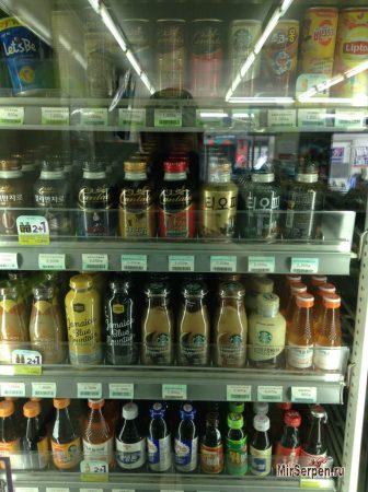 Корейский кофе в бутылочках