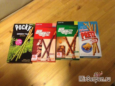 Pepero - корейская соломка в шоколаде Pepero - корейская соломка в шоколаде