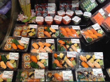 Наборы суши из гипермаркетов Таиланда Наборы суши из гипермаркетов Таиланда