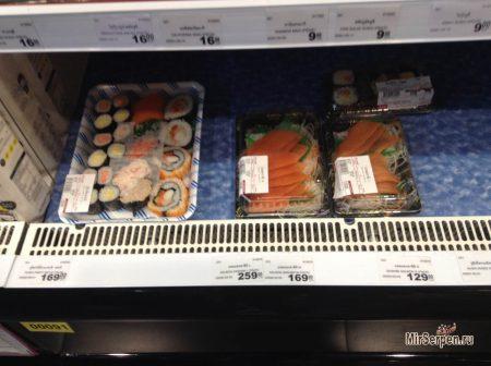 Наборы суши из гипермаркетов Таиланда Наборы суши из гипермаркетов Таиланда