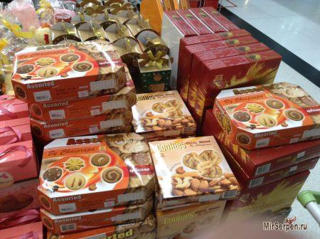 Тайское печенье с миндалем Тайское печенье с миндалем