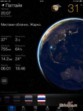 Погода в Паттайе в июле 2017 Погода в Паттайе в июле 2017