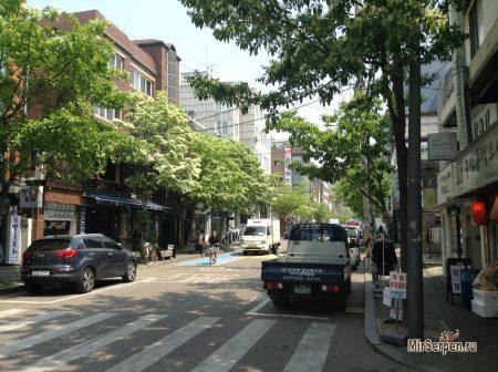 Чистота улиц Сеула