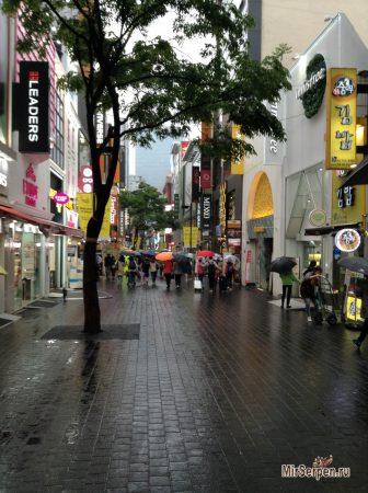 Чистота улиц Сеула